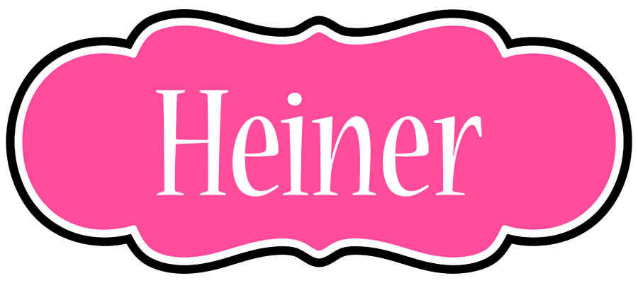 Heiner invitation logo