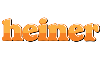 Heiner orange logo