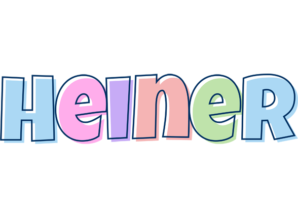 Heiner pastel logo