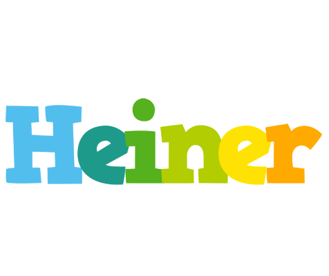 Heiner rainbows logo