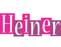 Heiner whine logo