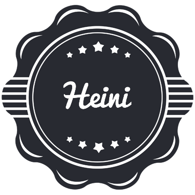 Heini badge logo