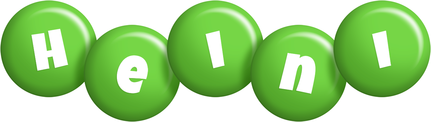Heini candy-green logo