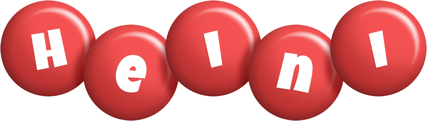 Heini candy-red logo