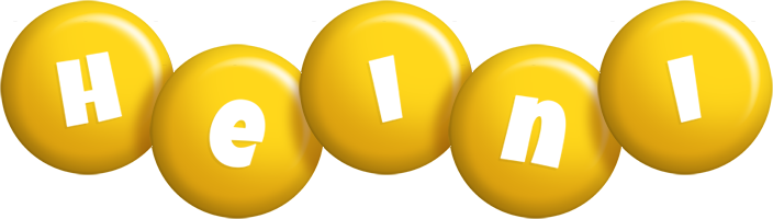 Heini candy-yellow logo