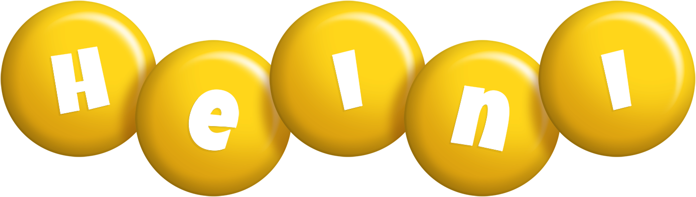 Heini candy-yellow logo