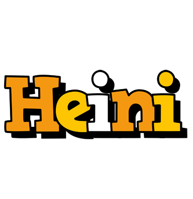 Heini cartoon logo