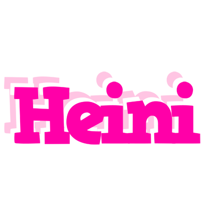 Heini dancing logo