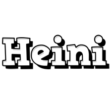 Heini snowing logo