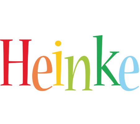 Heinke birthday logo