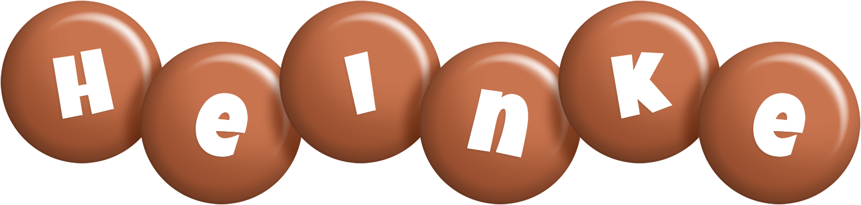 Heinke candy-brown logo