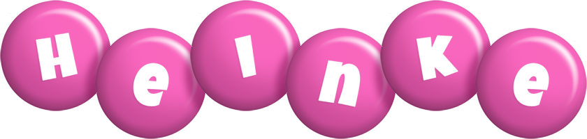 Heinke candy-pink logo