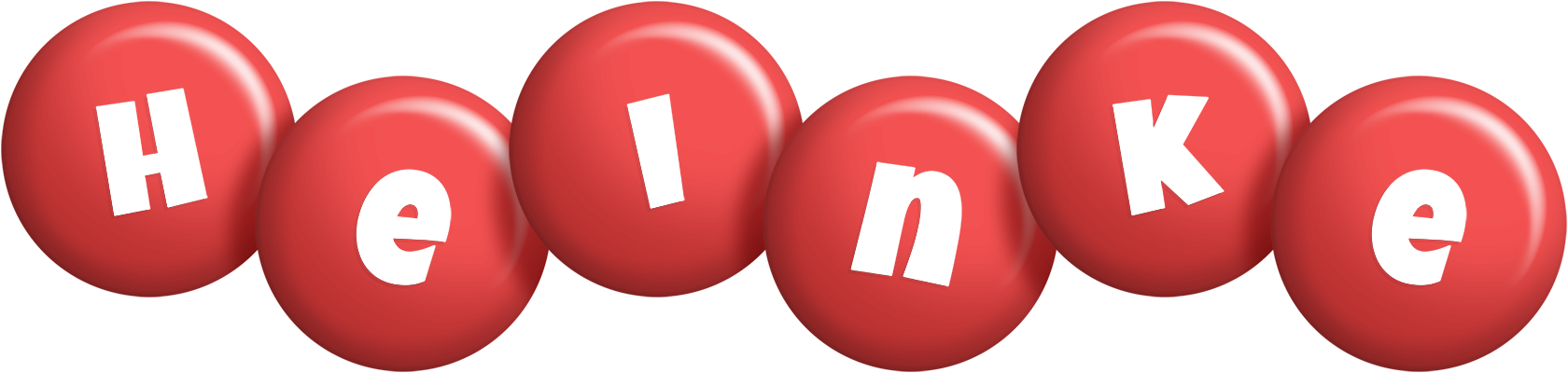 Heinke candy-red logo