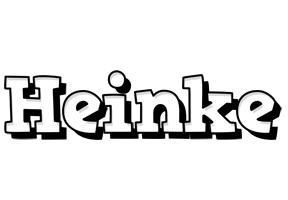 Heinke snowing logo