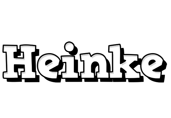 Heinke snowing logo