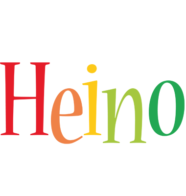 Heino birthday logo