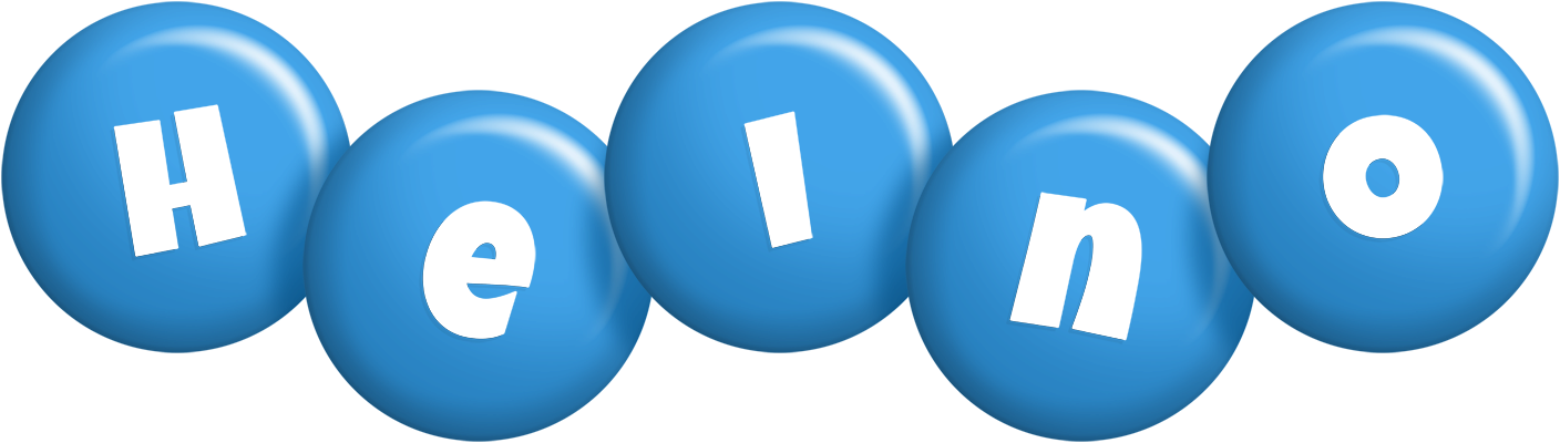 Heino candy-blue logo
