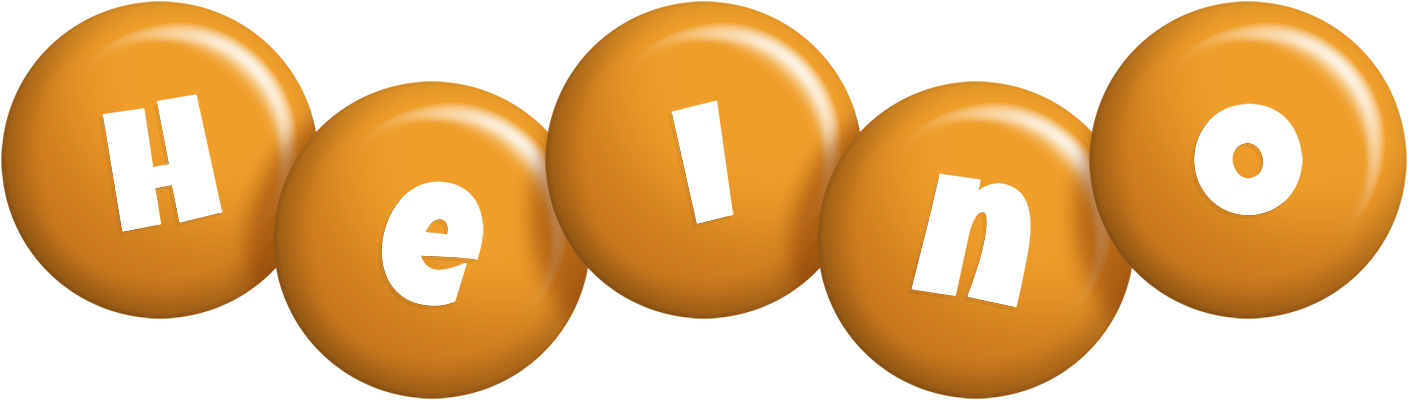 Heino candy-orange logo