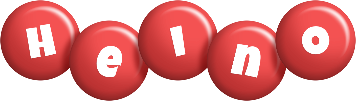 Heino candy-red logo