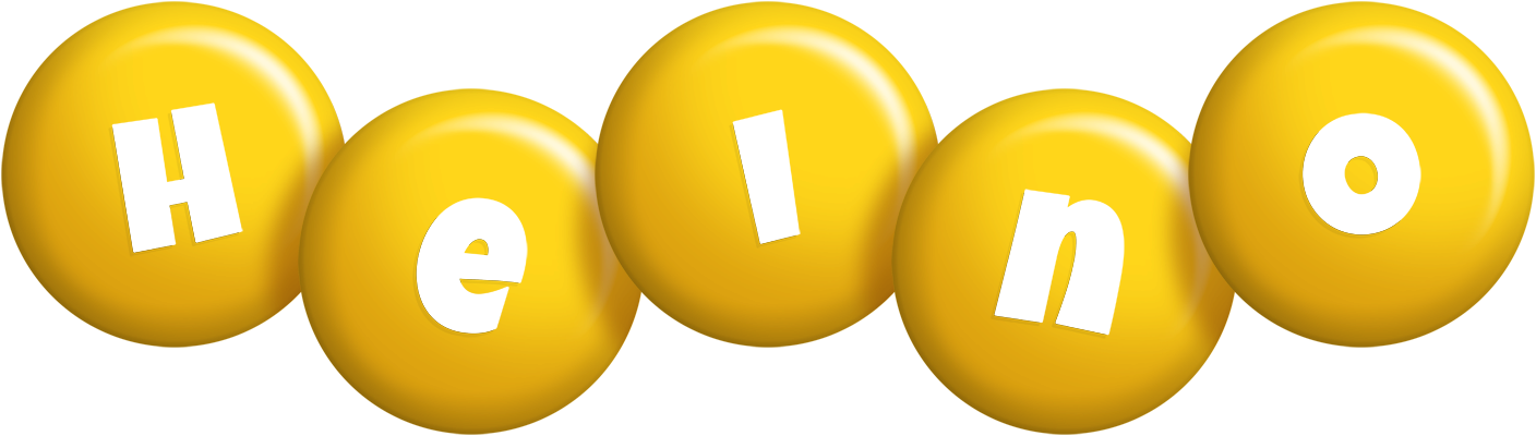 Heino candy-yellow logo
