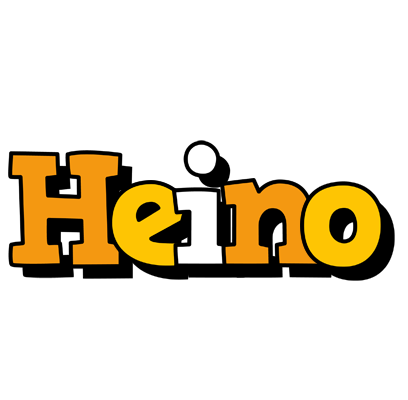 Heino cartoon logo