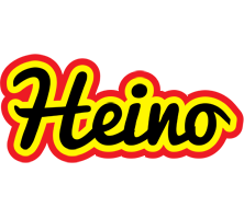 Heino flaming logo