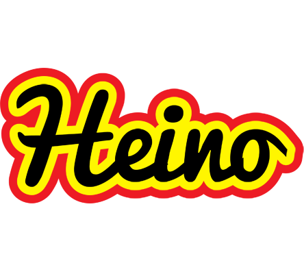 Heino flaming logo