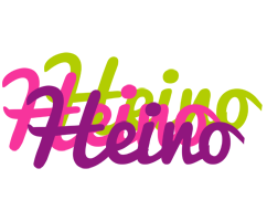 Heino flowers logo