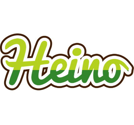 Heino golfing logo