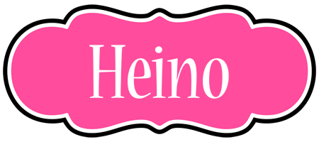 Heino invitation logo