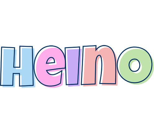 Heino pastel logo