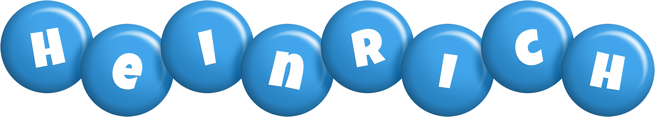 Heinrich candy-blue logo