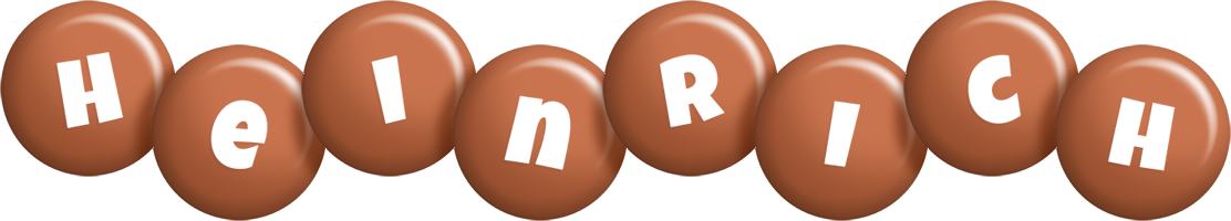 Heinrich candy-brown logo