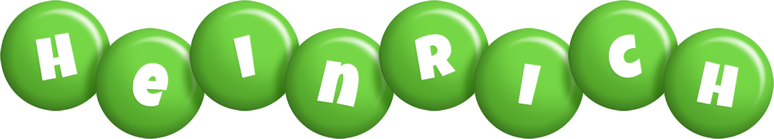 Heinrich candy-green logo