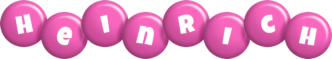 Heinrich candy-pink logo