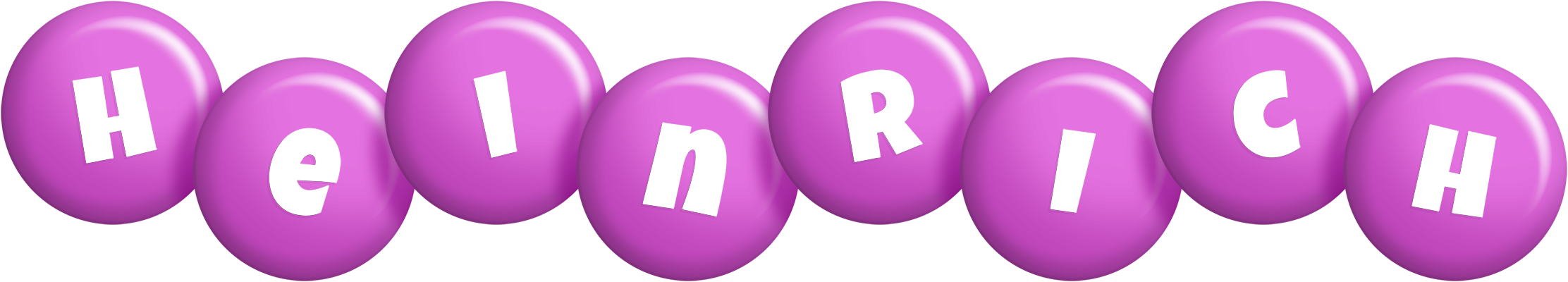Heinrich candy-purple logo