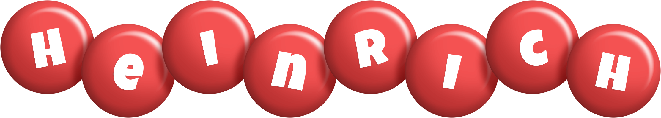 Heinrich candy-red logo