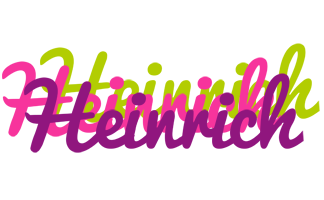 Heinrich flowers logo