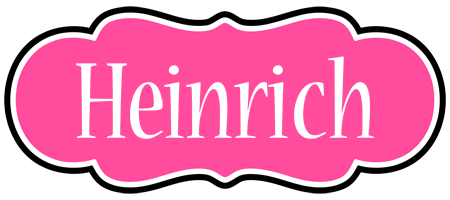 Heinrich invitation logo