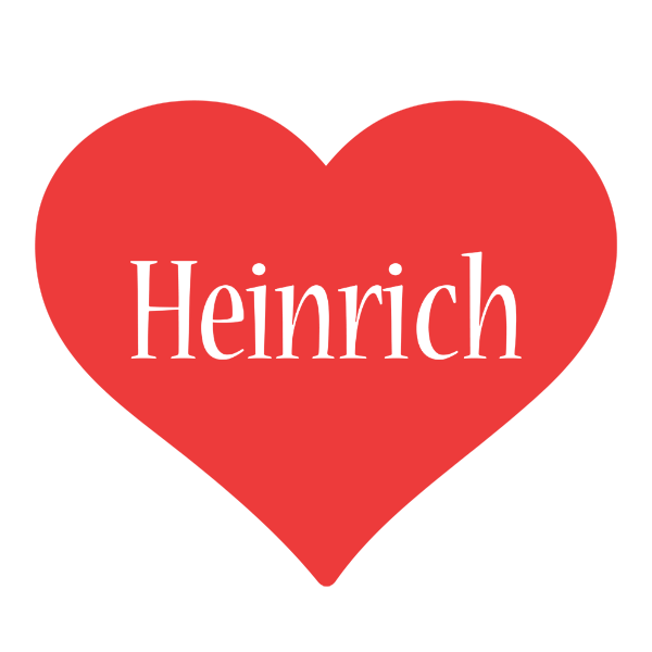 Heinrich love logo