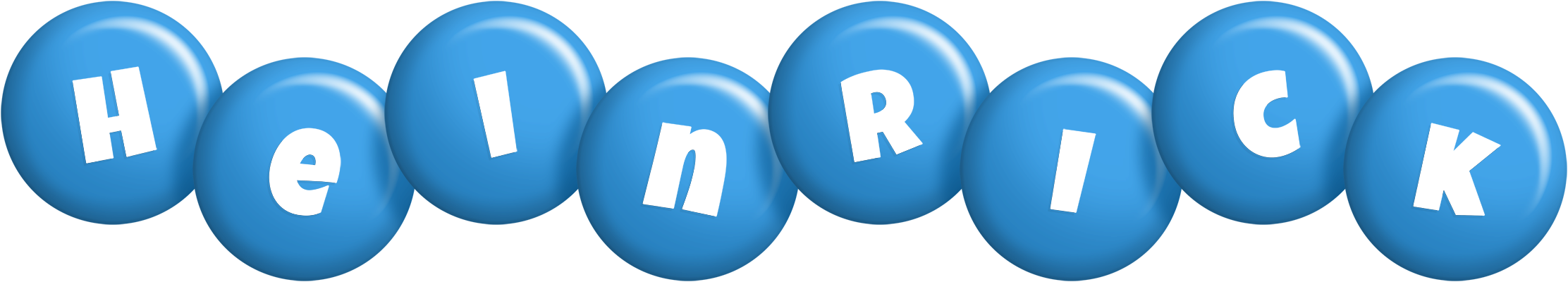 Heinrick candy-blue logo