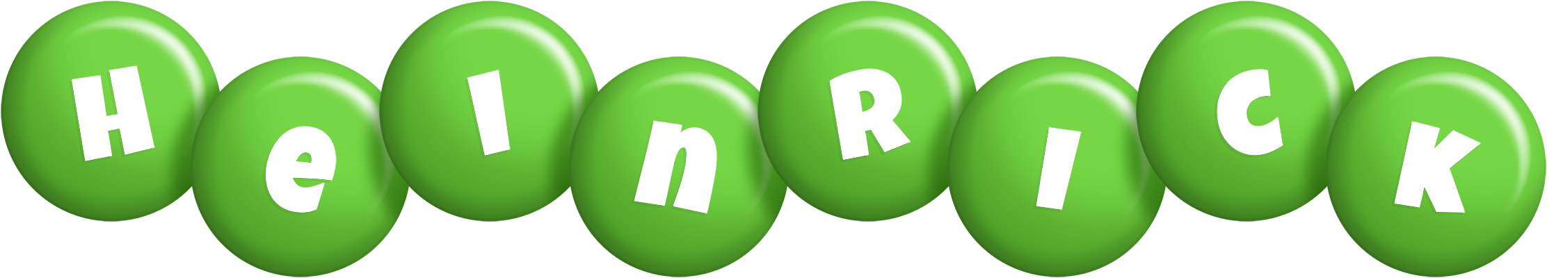 Heinrick candy-green logo
