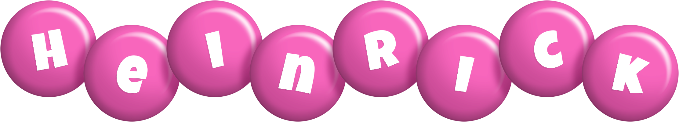 Heinrick candy-pink logo