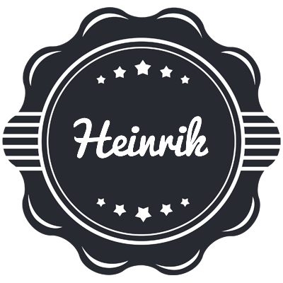 Heinrik badge logo