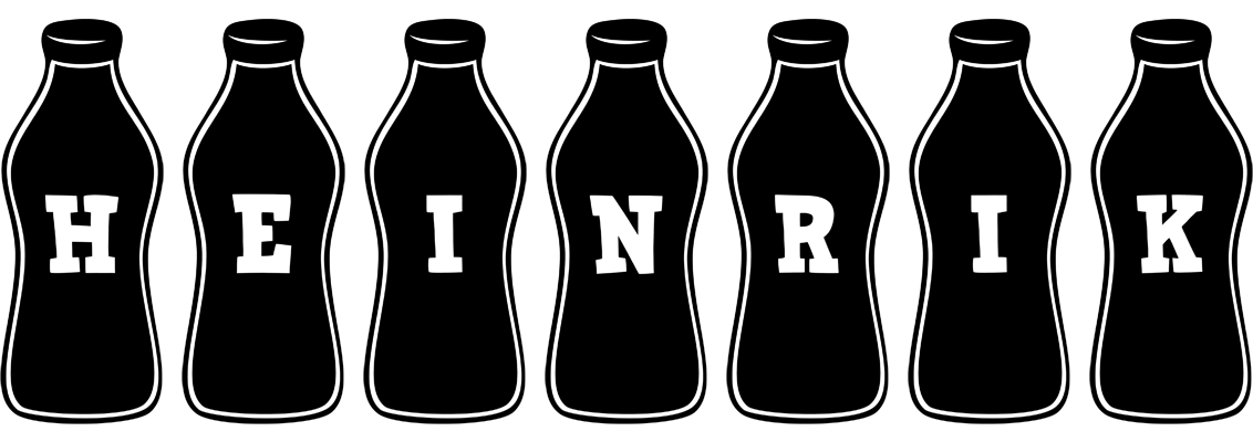 Heinrik bottle logo