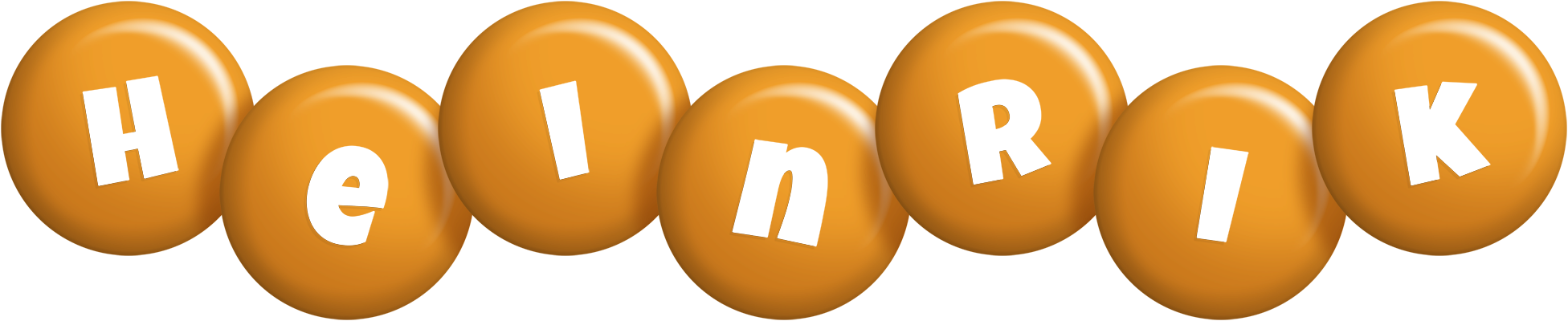 Heinrik candy-orange logo
