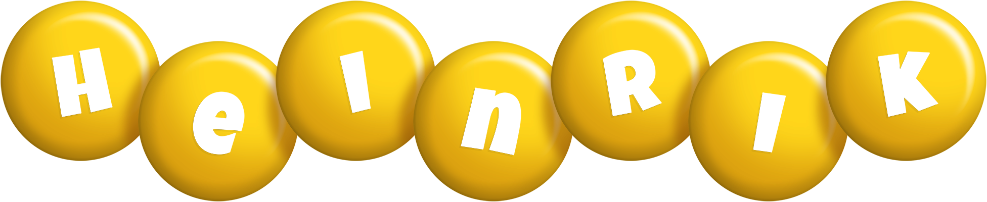 Heinrik candy-yellow logo