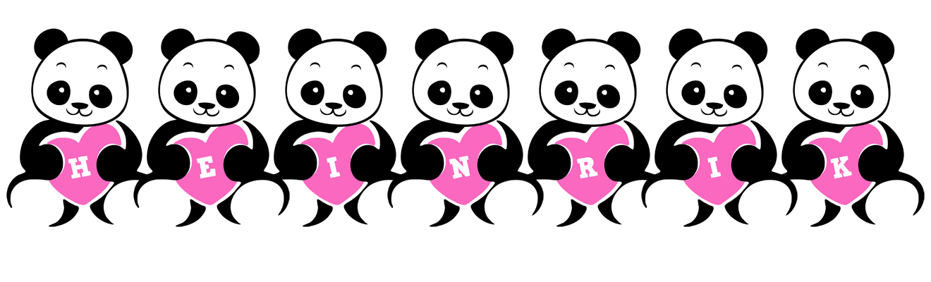 Heinrik love-panda logo