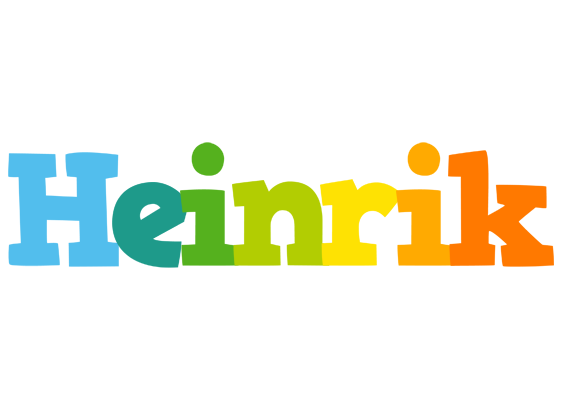 Heinrik rainbows logo