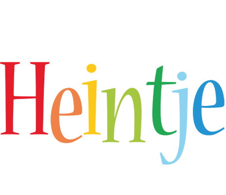 Heintje birthday logo